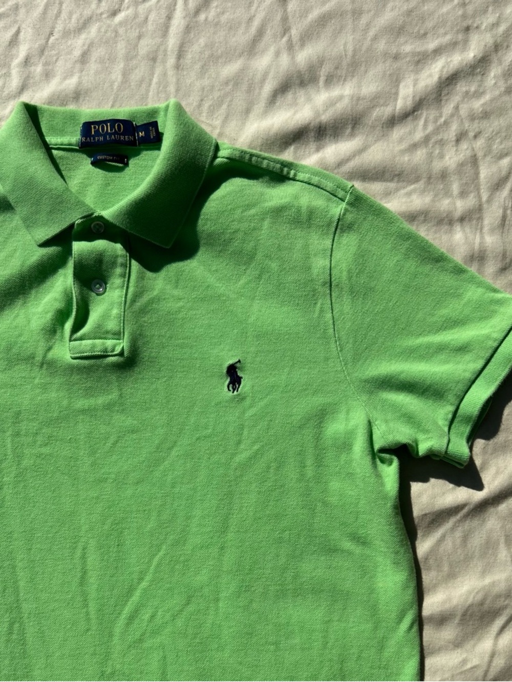 Polo Ralph Lauren Lime Green Classic Polo